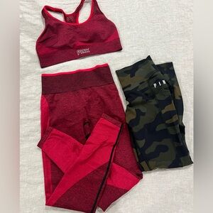 *Bundle* Victoria Secret PINK Athletic pants and sports bra